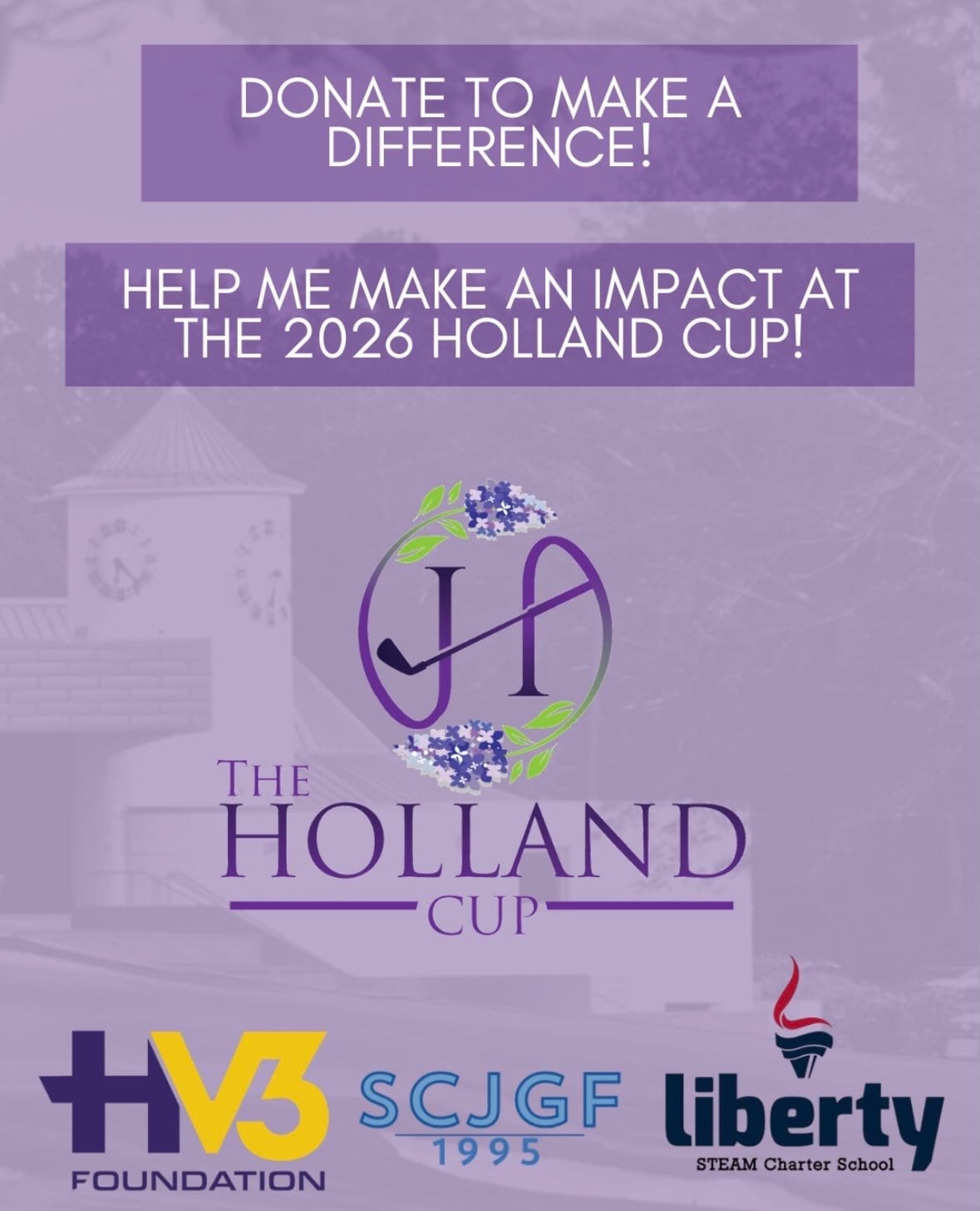 Hi everyone,
I am excited to share that I have been selected to compete in the 2026 Holland Cup at Quixote Club, one of the premier junior golf events in the country.
The tournament not only brings together top junior golfers, but also raises money for the South Carolina Junior Golf Foundation, Liberty STEAM Charter School, and the HV3 Foundation.
As part of the event, I am working to raise funds that will directly support these incredible organizations and their impact on young people through education and golf.
If you would like to support me, you can make a tax-deductible donation here: (the link is also im my bio if this one doesn’t work)
https://fundraise.givesmart.com/e/HubgPg?vid=1r1tbe
Important: When making your donation, please enter my name in the designated player field so that the contribution is credited toward my fundraising total.
Supporters can also purchase a team in the Holland Cup Junior-Am on August 21, which would give me the opportunity to participate in the event while supporting the tournament’s charitable mission. Additional information is available on the Holland Cup website.
Thank you for your support and for helping me make a difference through the game of golf! @scjga @thehollandcup @coachkirk_golf